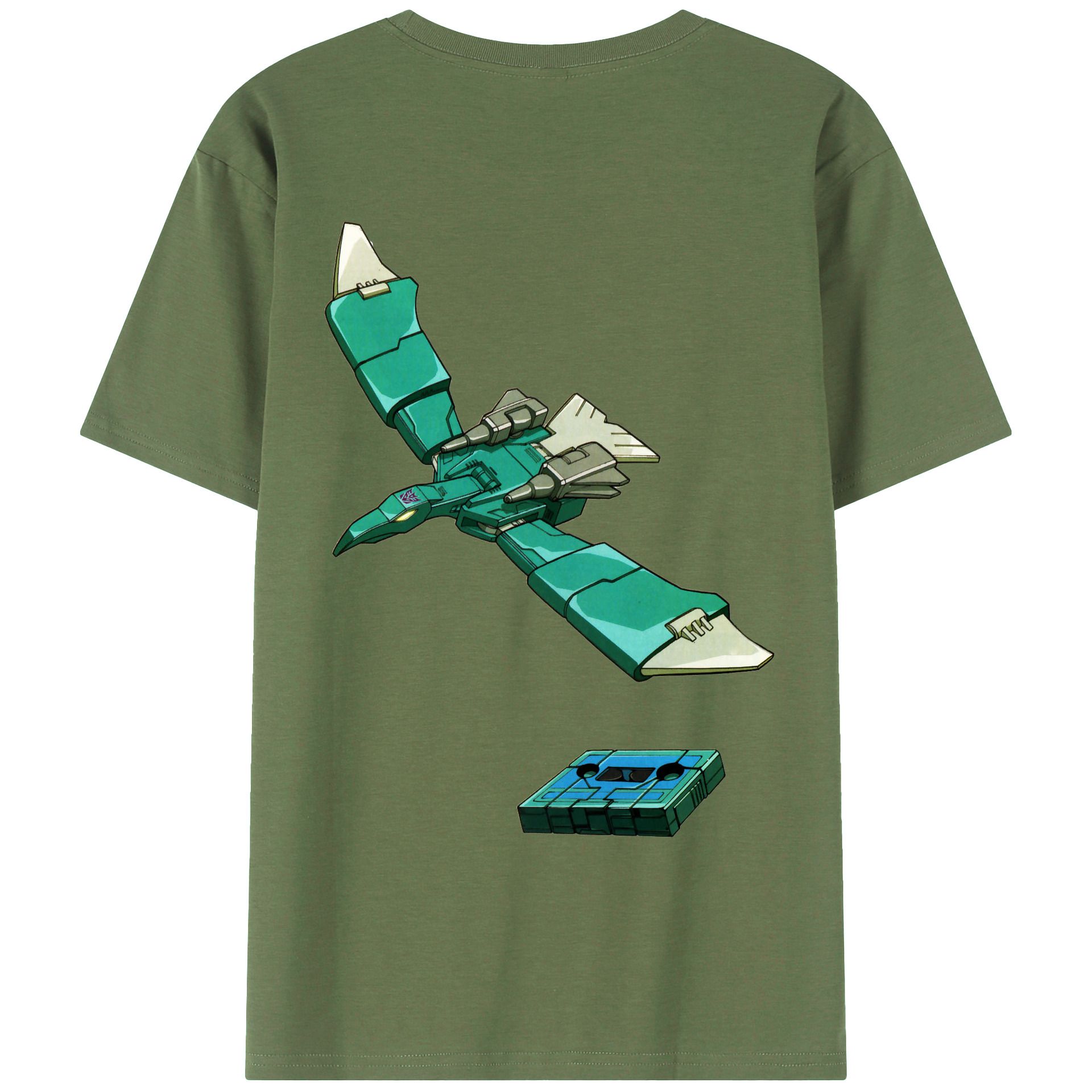 （画像用）  綿100％ メンズ半袖Tシャツ（バックプリント） 通気性
